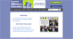 Desktop Screenshot of greenwichalliance.org